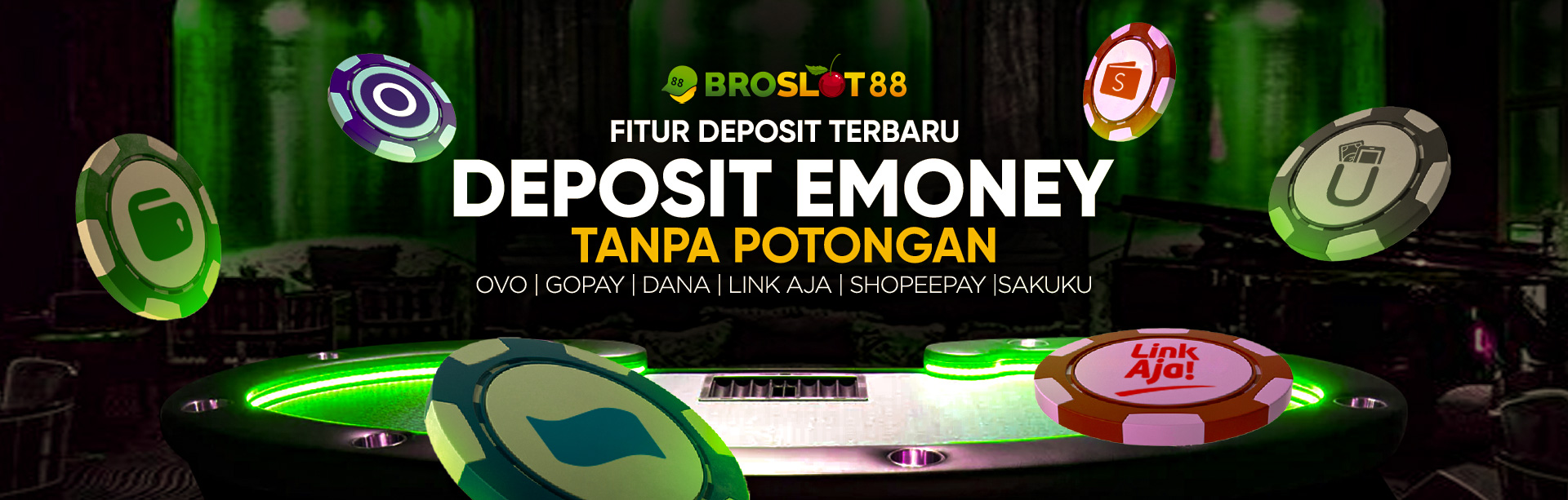 DEPOSIT E-MONEY TANPA POTONGAN